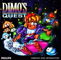 Dimo's Quest CD-i US box art